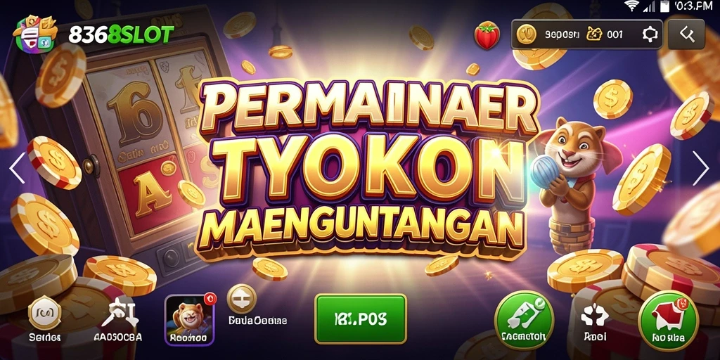 Tampilan menarik dari gameplay 8368SLOT yang memikat.